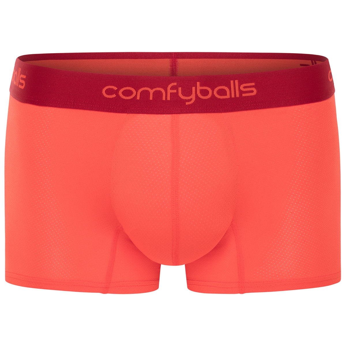 Comfyballs Performance Hybrid Long Pink Red Boxer - Comfyballs